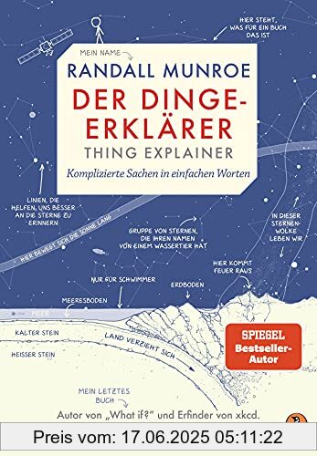 Binding : Broschiert, Edition : Erstmals im TB, Label : Penguin Verlag, Publisher : Penguin Verlag, medium : Broschiert, numberOfPages : 72, publicationDate : 2021-09-20, releaseDate : 2021-09-20, authors : Randall Munroe, translators : Ralf Pannowitsch, Benjamin Schilling, ISBN : 3328108165