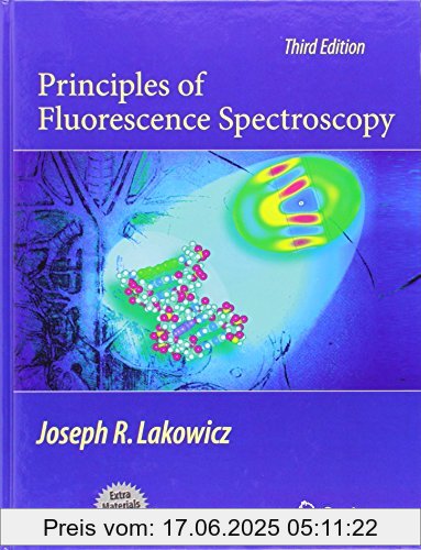Binding : Gebundene Ausgabe, Edition : 3rd ed. 2006. Corr. 5th printing 2010, Label : Springer, Publisher : Springer, PackageQuantity : 1, medium : Gebundene Ausgabe, numberOfPages : 954, publicationDate : 2010-06-11, authors : Lakowicz, Joseph R., languages : english, ISBN : 0387312781