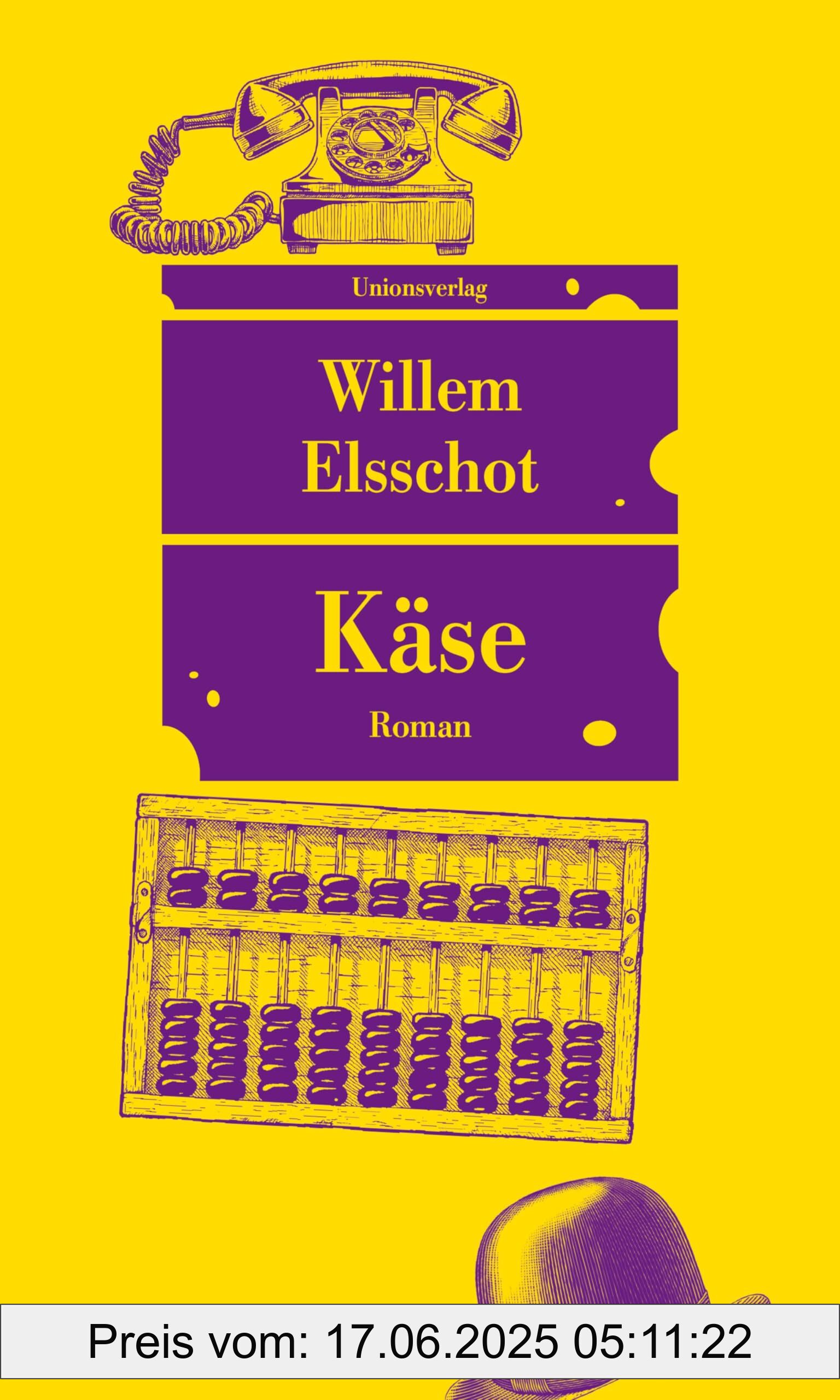 Binding : paperback, Edition : 1, Label : Käse : Roman (Unionsverlag Taschenbücher), medium : paperback, numberOfPages : 144, publicationDate : 2025-03-20, languages : german, ISBN : 3293710328