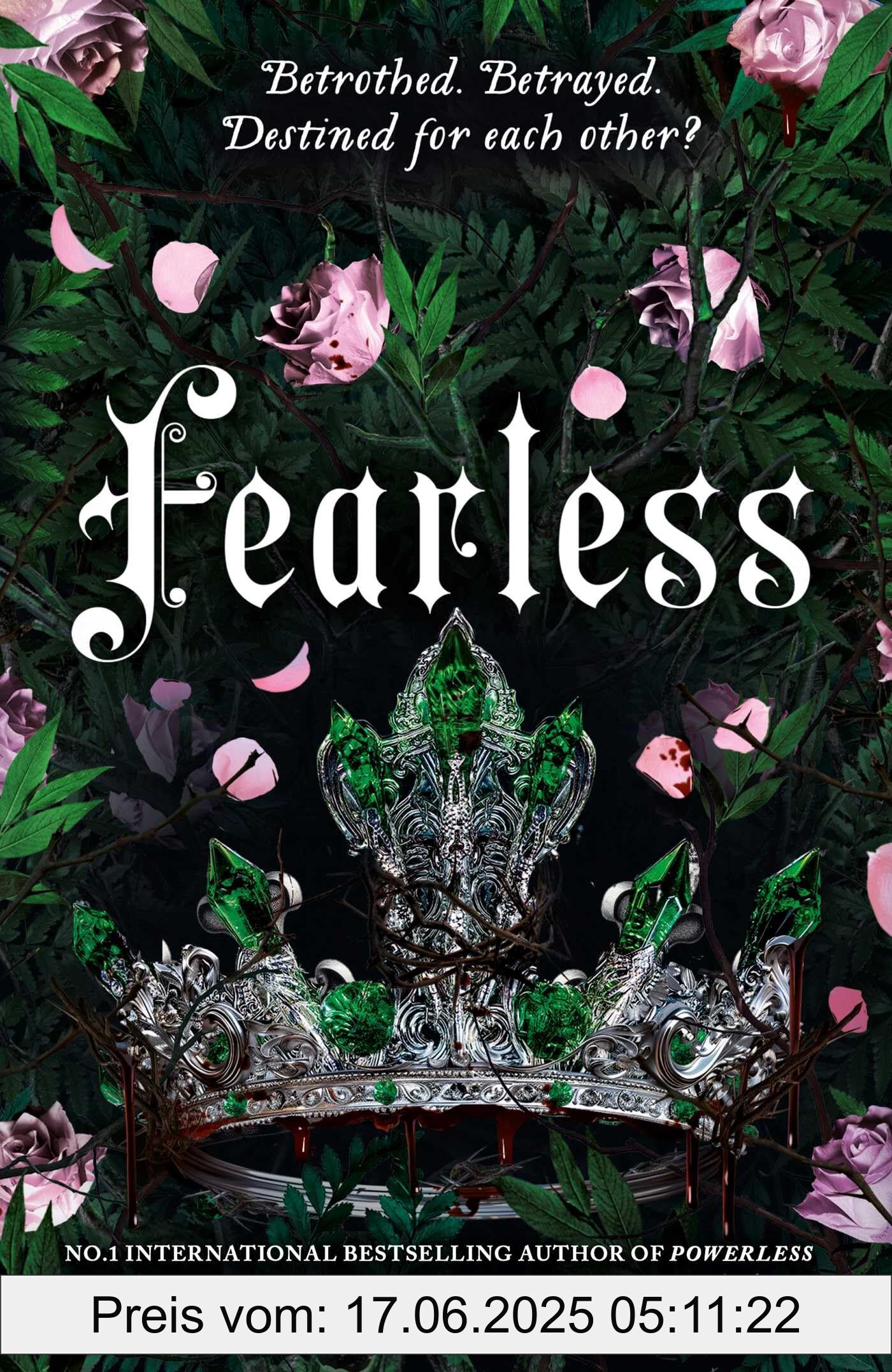 Brand : Simon & Schuster, Binding : hardcover, Edition : 1, Label : Fearless : The epic conclusion to the trilogy taking the world by storm! (The Powerless Trilogy, Band 3), medium : hardcover, numberOfPages : 522, publicationDate : 2025-04-08, releaseDate : 2025-04-08, languages : english, ISBN : 1398531278