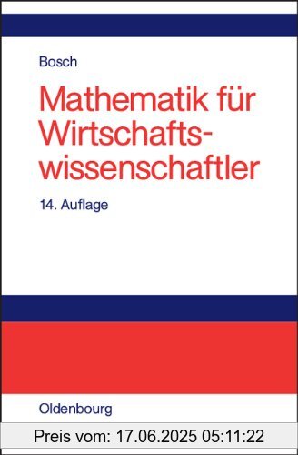 Binding : Taschenbuch, Edition : vollständig überarbeitete Auflage, Label : Oldenbourg Wissenschaftsverlag, Publisher : Oldenbourg Wissenschaftsverlag, medium : Taschenbuch, numberOfPages : 228, publicationDate : 2003-01-29, authors : Karl Bosch, languages : german, ISBN : 3486273094
