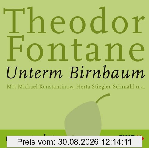 Unterm Birnbaum, Audio-CD