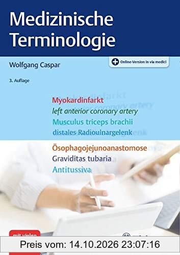 Medizinische Terminologie: Lehr- und Arbeitsbuch