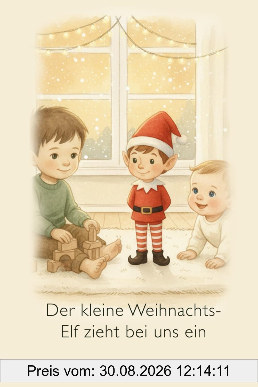 Der kleine Weihnachts-Elf zieht bei uns ein