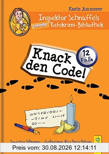 Inspektor Schnüffels geheime Ratekrimi Bibliothek - Knack den Code!