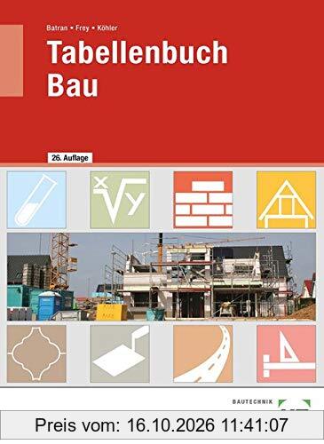 Tabellenbuch Bau