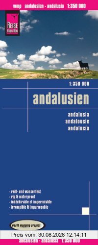 Reise Know-How Landkarte Andalusien (1:350.000): world mapping project