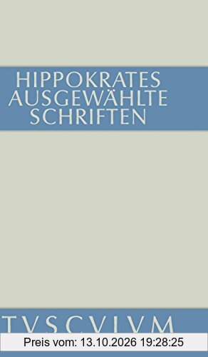 Ausgewählte Schriften (Sammlung Tusculum)