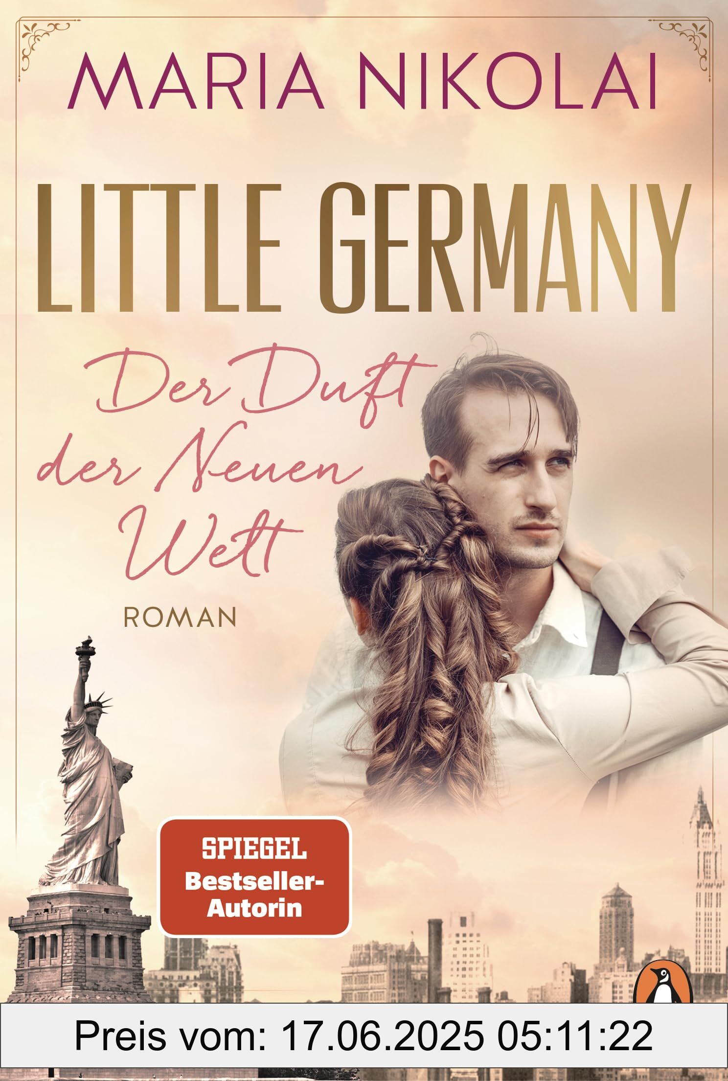 Binding : paperback, Edition : Originalausgabe, Label : Little Germany - Der Duft der Neuen Welt : Roman. Die neue berührende Familiensaga der Bestsellerautorin (Die Bäckerinnen von Manhattan, Band 1), medium : paperback, numberOfPages : 656, publicationDate : 2025-05-01, releaseDate : 2025-05-01, languages : german, ISBN : 332811176X