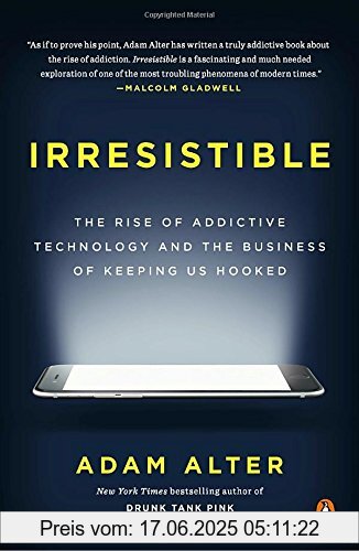 Binding : Taschenbuch, Edition : Reprint, Label : Penguin Books, Publisher : Penguin Books, medium : Taschenbuch, numberOfPages : 368, publicationDate : 2018-03-06, releaseDate : 2018-03-06, authors : Adam Alter, ISBN : 0735222843