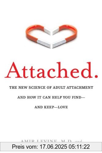 Binding : Taschenbuch, Edition : Reprint, Label : Tarcher, Publisher : Tarcher, NumberOfItems : 1, PackageQuantity : 1, medium : Taschenbuch, numberOfPages : 304, publicationDate : 2012-01-05, releaseDate : 2012-01-05, authors : Amir Levine, Rachel Heller, languages : english, ISBN : 1585429139