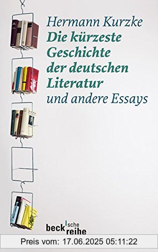 Binding : Taschenbuch, Edition : 1, Label : C.H.Beck, Publisher : C.H.Beck, medium : Taschenbuch, numberOfPages : 256, publicationDate : 2010-03-16, releaseDate : 2010-03-16, authors : Hermann Kurzke, ISBN : 3406599893