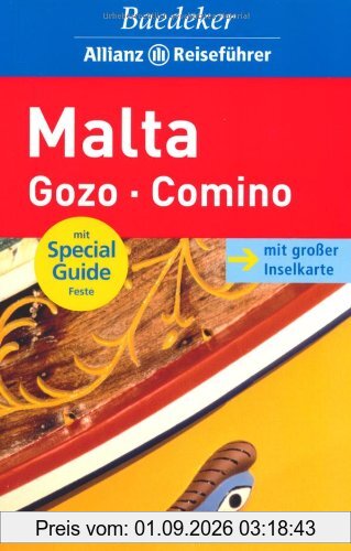 Baedeker Allianz Reiseführer Malta, Gozo, Comino