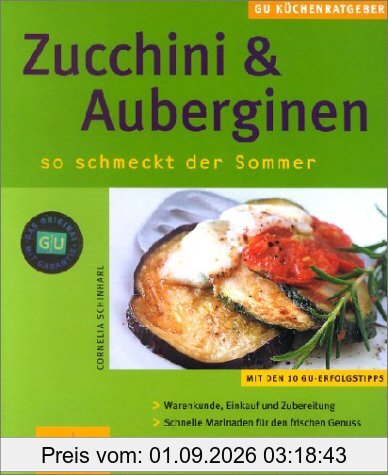 Zucchini und Auberginen.