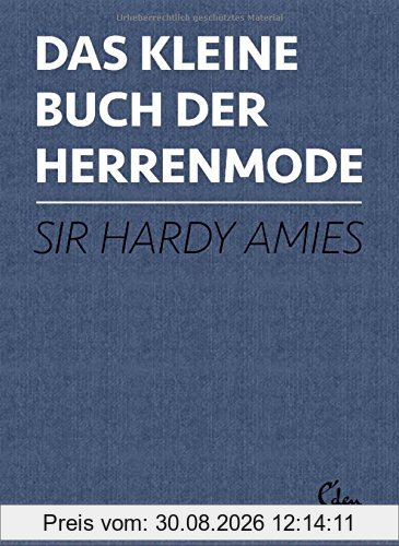 Das kleine Buch der Herrenmode