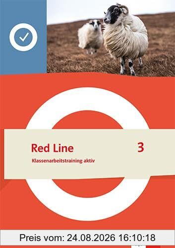 Red Line 3: Klassenarbeitstraining aktiv Klasse 7 (Red Line. Ausgabe ab 2022)