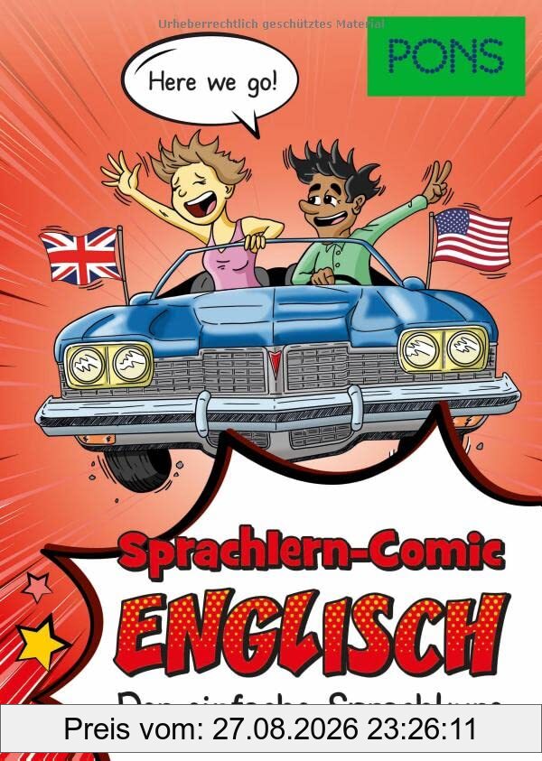 PONS Sprachlern-Comic Englisch: Der einfache Englisch-Sprachkurs: Der einfache Sprachkurs