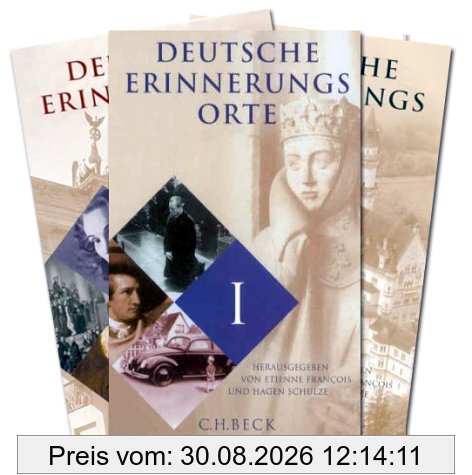 Deutsche Erinnerungsorte. 3 Bände