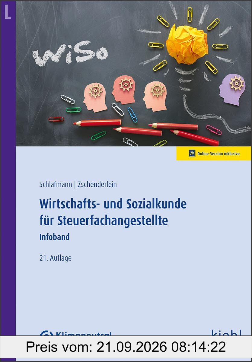 Wirtschafts- und Sozialkunde für Steuerfachangestellte: Infoband