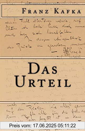 Binding : Taschenbuch, Label : CreateSpace Independent Publishing Platform, Publisher : CreateSpace Independent Publishing Platform, NumberOfItems : 1, medium : Taschenbuch, numberOfPages : 25, publicationDate : 2016-11-05, authors : Franz Kafka, ISBN : 153992811X