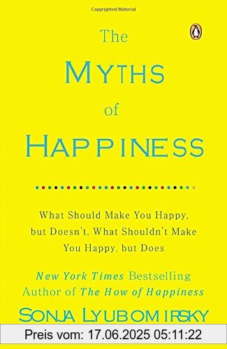 Binding : Taschenbuch, Label : Penguin Books, Publisher : Penguin Books, NumberOfItems : 13, PackageQuantity : 1, medium : Taschenbuch, numberOfPages : 320, publicationDate : 2014-01-28, releaseDate : 2014-01-28, authors : Sonja Lyubomirsky, languages : english, ISBN : 014312451X