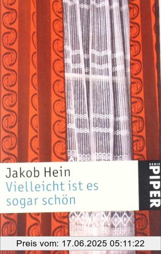 Binding : Taschenbuch, Edition : 4, Label : Piper Taschenbuch, Publisher : Piper Taschenbuch, medium : Taschenbuch, numberOfPages : 176, publicationDate : 2005-09-01, authors : Jakob Hein, languages : german, ISBN : 3492245218