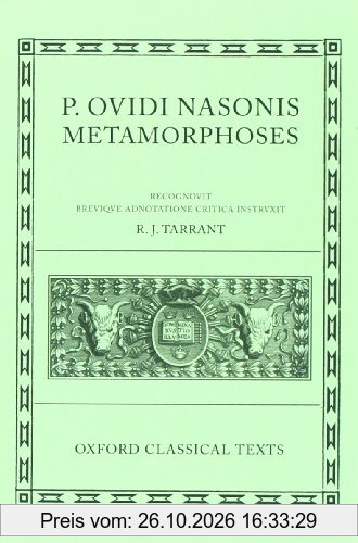 Ovid Metamorphoses (Oxford Classical Texts)