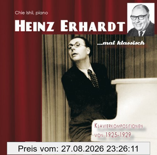 Heinz Erhardt, mal klassisch: 24 Klavierkompositionen