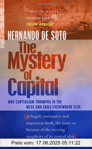 Binding : Taschenbuch, Edition : New Ed, Label : Black Swan, Publisher : Black Swan, NumberOfItems : 1, medium : Taschenbuch, numberOfPages : 288, publicationDate : 2001-11-01, releaseDate : 2001-11-01, authors : Soto, Hernando de, languages : english, ISBN : 0552999237