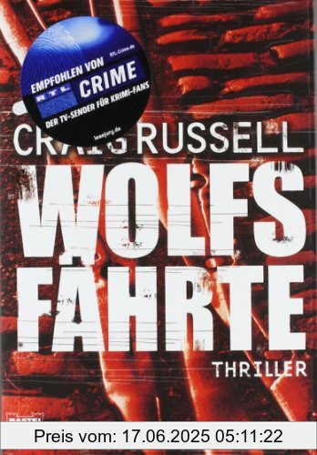 Binding : Taschenbuch, Edition : Aufl. 2008, Label : Bastei Lübbe (Bastei Lübbe Taschenbuch), Publisher : Bastei Lübbe (Bastei Lübbe Taschenbuch), medium : Taschenbuch, numberOfPages : 400, publicationDate : 2008-08-12, authors : Craig Russell, translators : Bernd Rullkötter, languages : german, ISBN : 3404158954