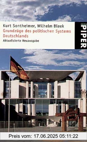 Binding : Taschenbuch, Edition : 12., Aufl., Label : Piper, Publisher : Piper, medium : Taschenbuch, numberOfPages : 447, publicationDate : 2005-11-01, authors : Kurt Sontheimer, Wilhelm Bleek, Wolfgang Buschfort, languages : german, ISBN : 349221200X