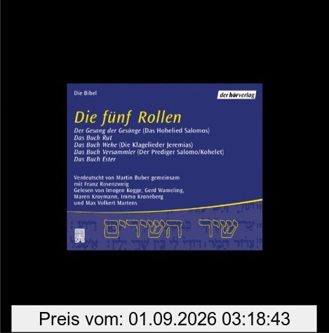 Die fünf Rollen, 3 Audio-CDs