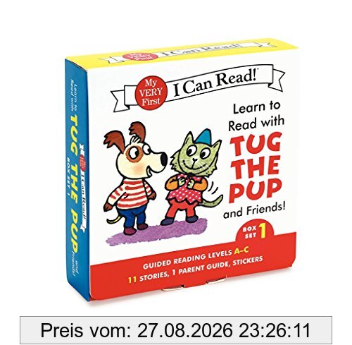 Learn to Read with Tug the Pup and Friends! Box Set 1: Levels Included: A-C (My Very First I Can Read)