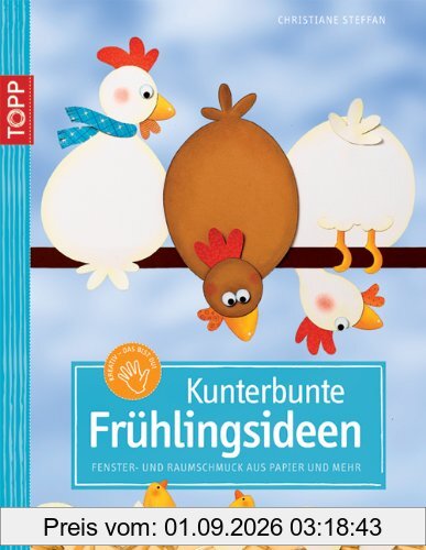 Kunterbunte Frühlingsideen: Fenster- und Raumschmuck aus Papier und mehr