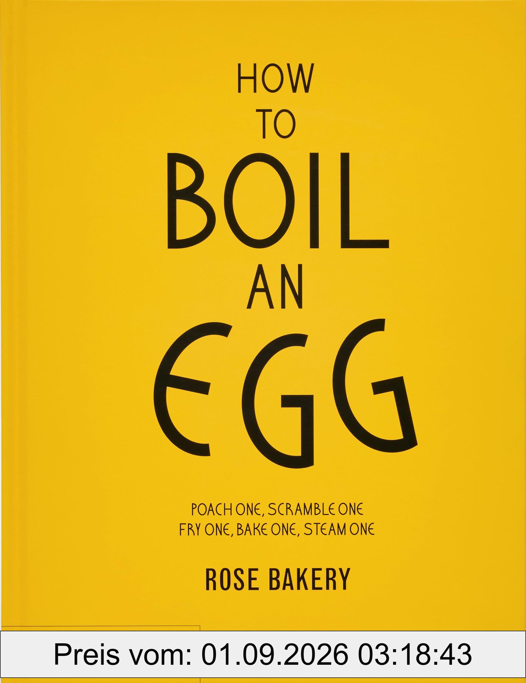 How to Boil an Egg
