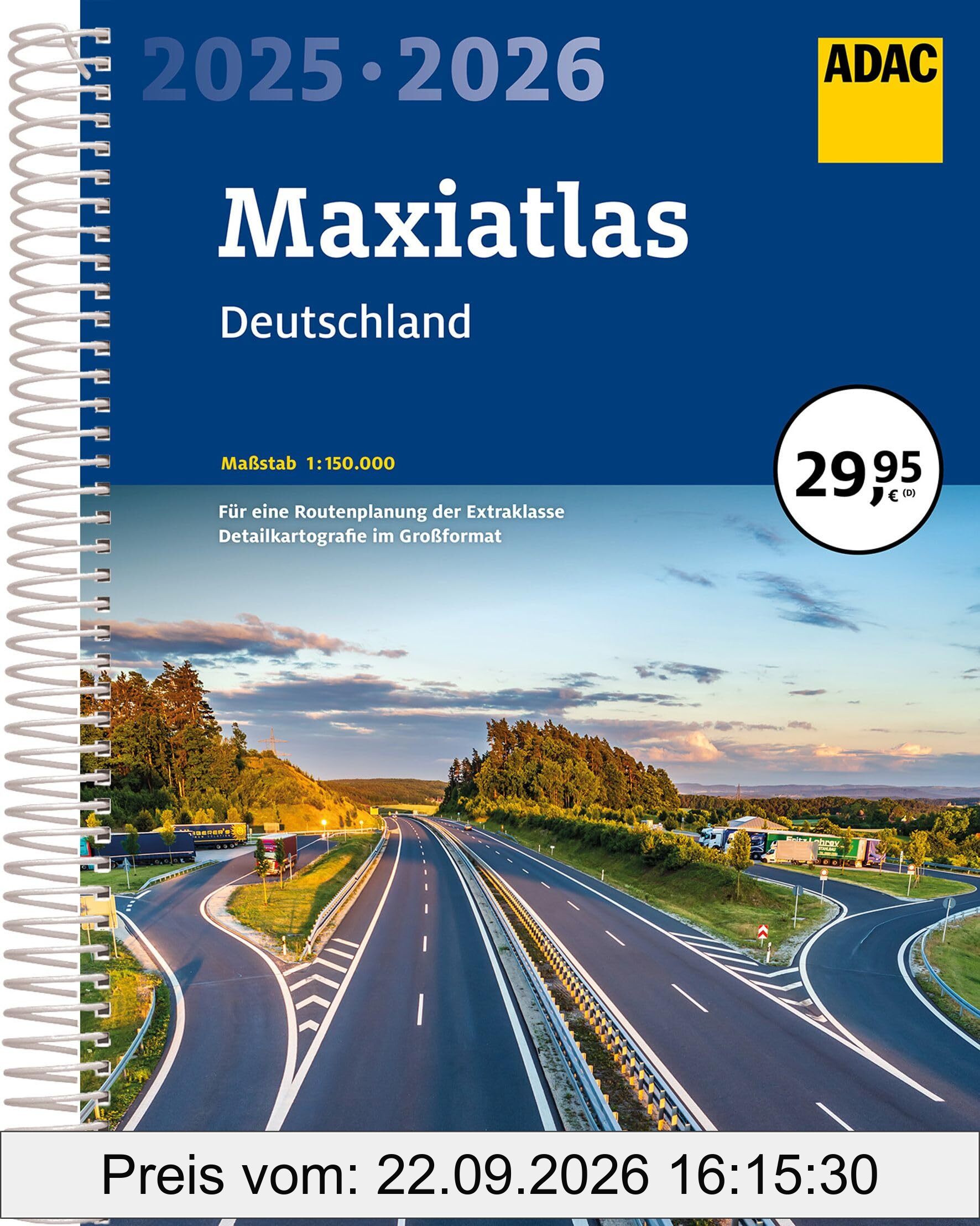 ADAC Maxiatlas 2025/2026 Deutschland 1:150.000 (ADAC Atlas)