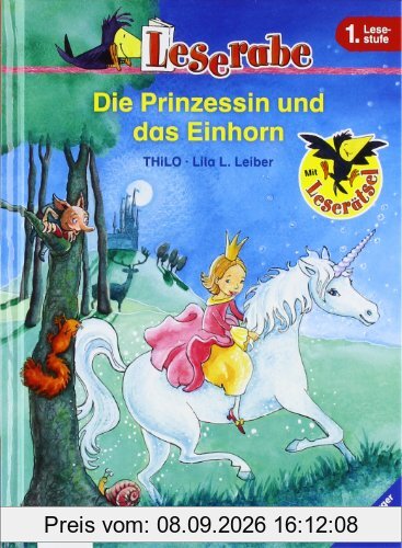Leserabe - 1. Lesestufe: Die Prinzessin und das Einhorn