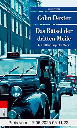 Binding : Taschenbuch, Edition : 1, Label : Unionsverlag, Publisher : Unionsverlag, medium : Taschenbuch, numberOfPages : 256, publicationDate : 2019-07-15, authors : Colin Dexter, ISBN : 329320824X