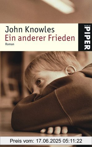Binding : Taschenbuch, Label : Piper Taschenbuch, Publisher : Piper Taschenbuch, medium : Taschenbuch, numberOfPages : 239, publicationDate : 2003-01-01, authors : John Knowles, translators : Hansjörg Schertenleib, languages : german, ISBN : 3492238394