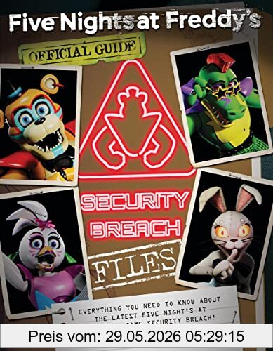 Scott Cawthon Security Breach Files, An Afk Book (Five Nights At Freddy's)