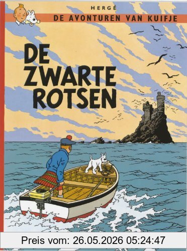 Hergé De Zwarte Rosten , Edition En Néerlandais (Kuifje)
