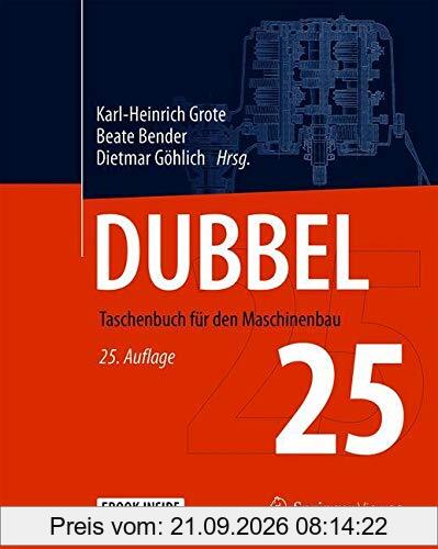 Dubbel: Taschenbuch für den Maschinenbau