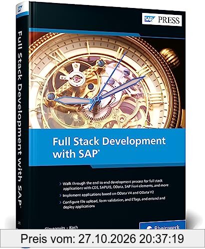 Full Stack Development with SAP (SAP PRESS: englisch)