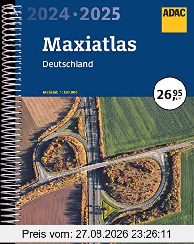 ADAC Maxiatlas 2024/2025 Deutschland 1:150.000 (ADAC Atlanten)