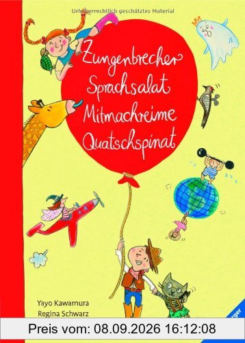 Zungenbrecher, Sprachsalat, Mitmachreime, Quatschspinat