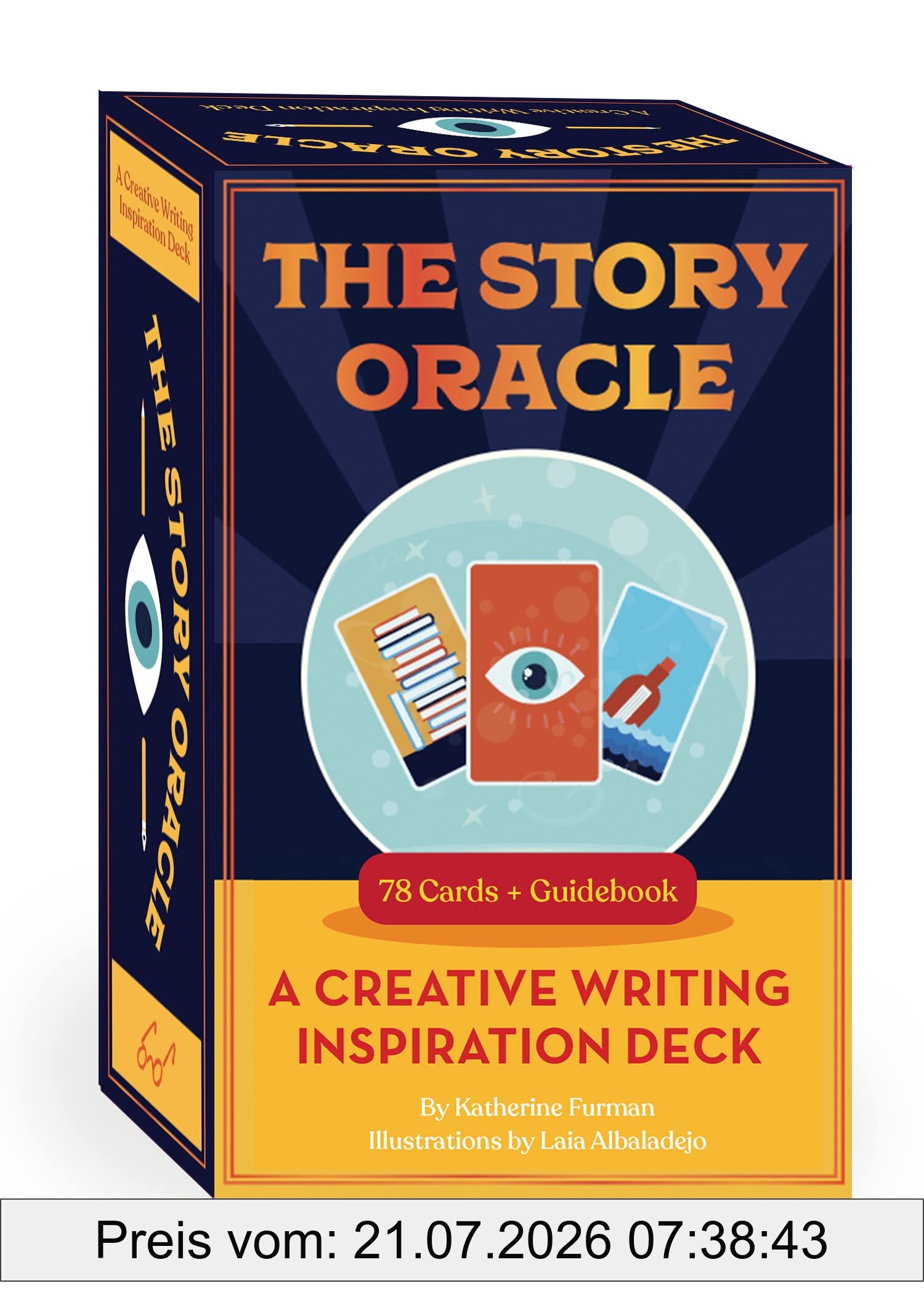 Katherine Furman The Story Oracle, A Creative Writing Inspiration Deck--78 Cards And Guidebook