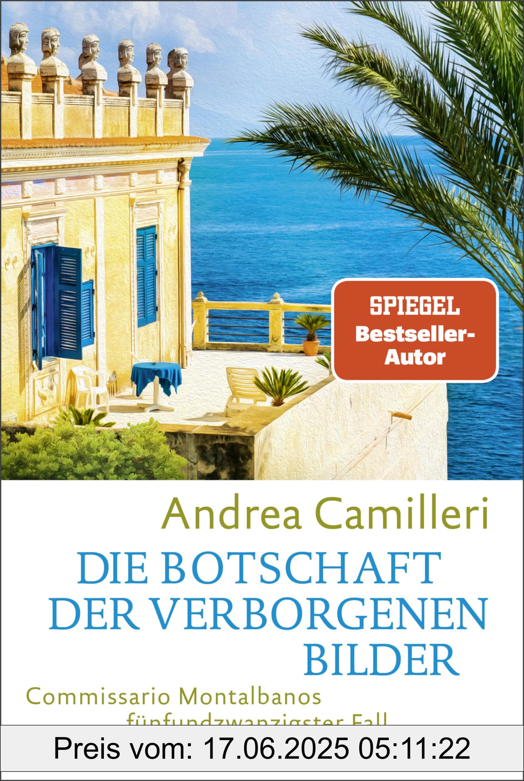 Binding : paperback, Edition : 1. Aufl. 2025, Label : Die Botschaft der verborgenen Bilder : Commissario Montalbano enttarnt ein spannendes Familiengeheimnis auf Sizilien. Roman, medium : paperback, numberOfPages : 304, publicationDate : 2025-01-31, languages : german, ISBN : 3404193784