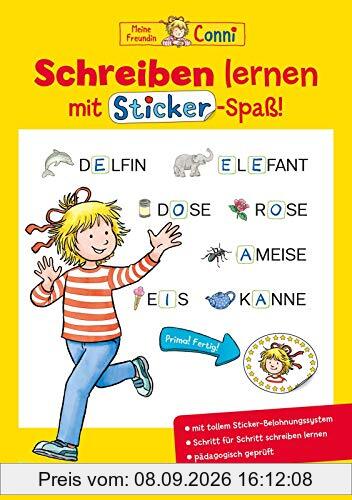 Conni Gelbe Reihe: Schreiben lernen mit Sticker-Spaß