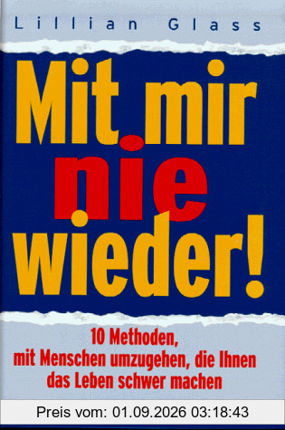 Mit mir nie wieder
