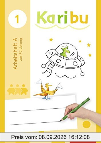 Karibu - Ausgabe 2016: Arbeitshefte Klasse 1 zur Förderung